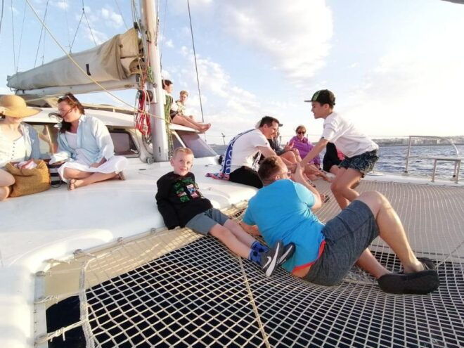 Rhodes: Catamaran Full Day Cruise With Food and Drinks - Directions