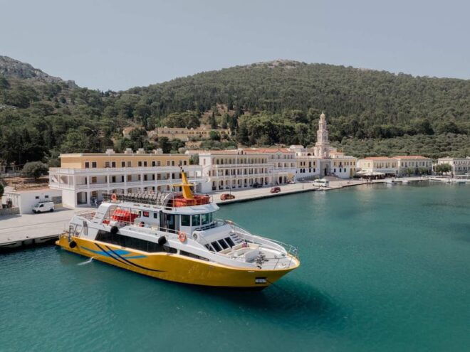 Rhodes: Daily Cruise to Symi - Panormitis & St. George Bay - Panormitis Monastery Visit