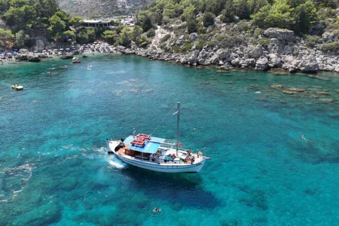 Rhodes: Day Cruise to Beaches and Caves With Snacks & Drinks - Important Information