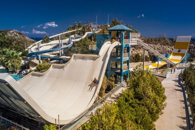 Rhodes Faliraki Water Park Admission Ticket - Product Code, Price, and Company Information