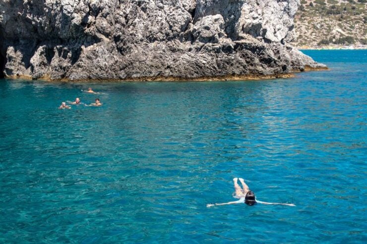 Rhodes: Full Day East Coast Bay to Bay Boat Trip With Lunch - Activity Details