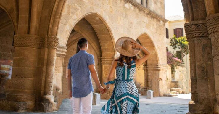 Rhodes: Guided Rhodes City by Night With Live Music & Dinner - Booking Details