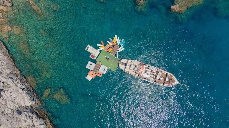 Rhodes: Gulet Trip with Food, Drinks, SUP, Kayak & Swimming - The Experience in Detail