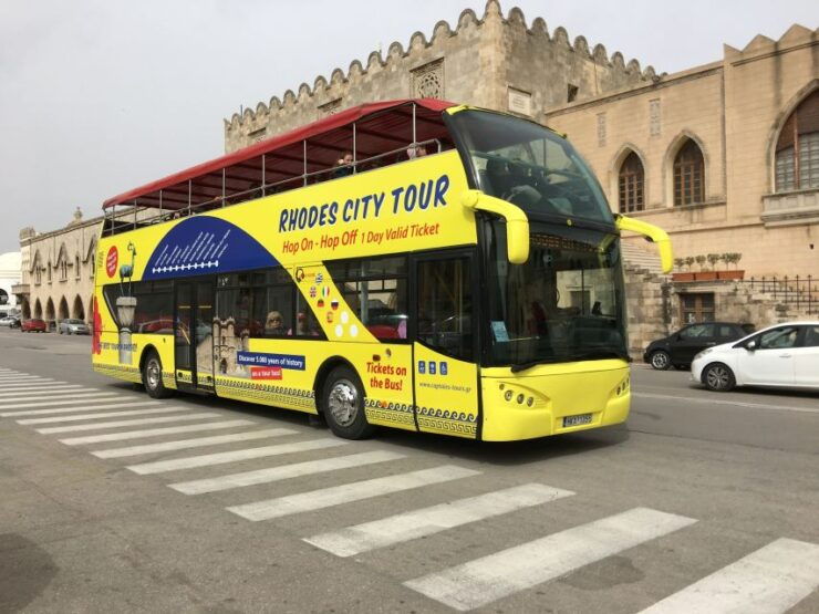 Rhodes: Hop-On Hop-Off City Tour Bus - Tour Details