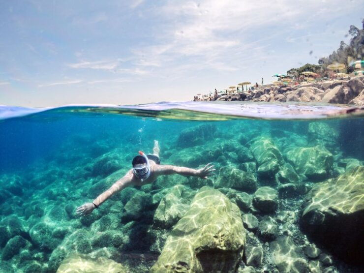 Rhodes: Kallithea Springs E-Bike Tour With Snorkeling - Tour Highlights