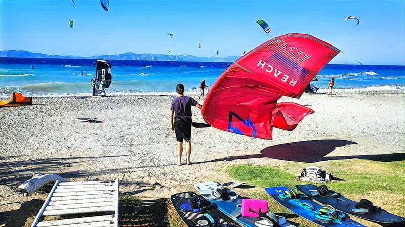 Rhodes: Kitesurf Rentals Deals - Kite Only 1 Day - FAQs