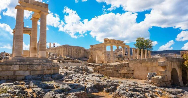 Rhodes: Lindos Acropolis Regular Ticket With Optional Audio - Experience Highlights