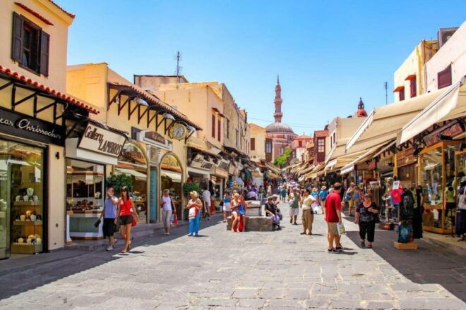 Rhodes: New City Sights & Old Town Guided Day Tour - Strolling Down the Street of the Knights