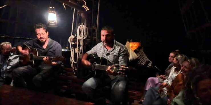 Rhodes: Night Cruise With Live Music and Sightseeing. - Highlights of the Experience