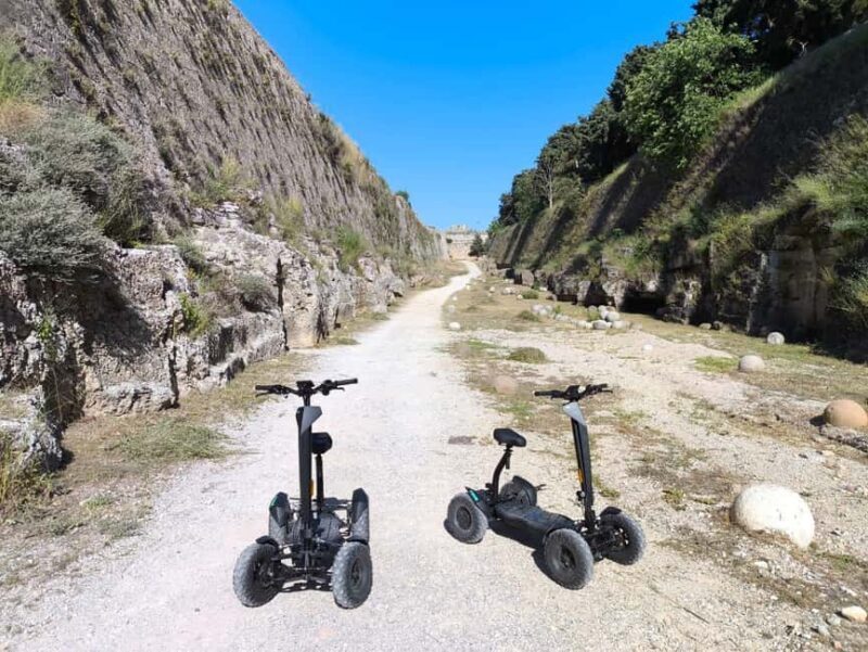 Rhodes: Old city route small - ATV Tour - Exploring Rhodes’ Old Town on an ATV