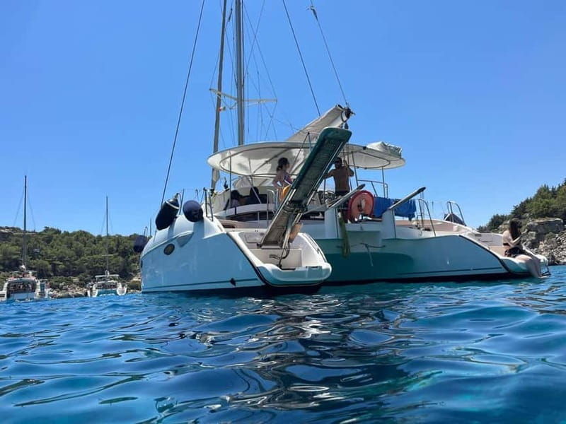 Rhodes Private Half Day Sailing Catamaran Cruise with drinks - Discover Rhodes’ Coastline on a Private Half-Day Sailing Catamaran