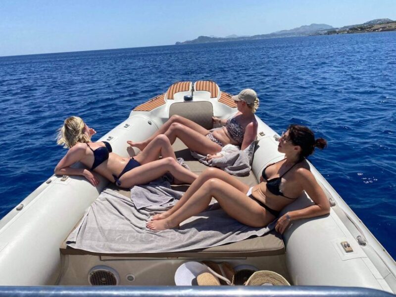 Rhodes: RIB Cruise with Drinks and 4 Swim Stops - The Sum Up