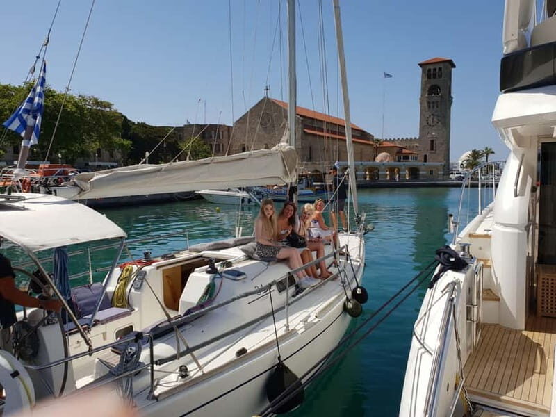 Rhodes: Sailing Yacht Cruise with Food & Drinks (SmallGroup) - Wrapping Up