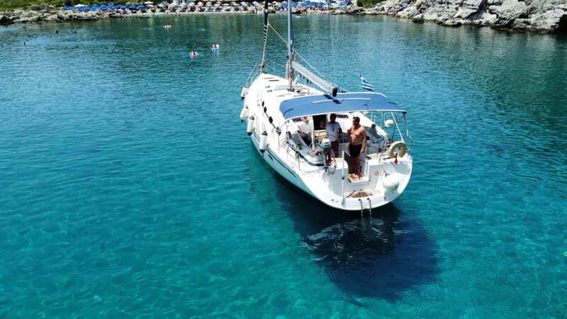 Rhodes: Sunset Catamaran Cruise with Snack, Fruits & Drinks - Price and Value for Money