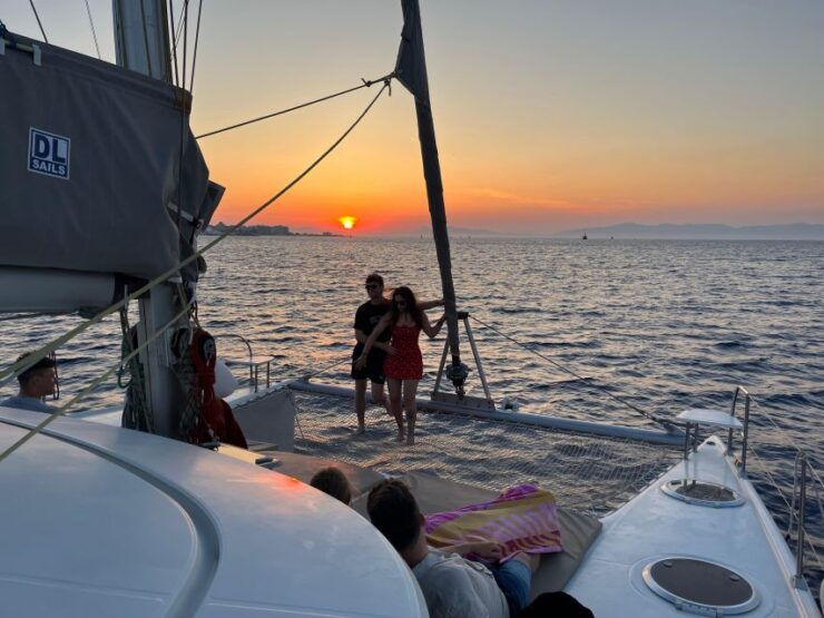 Rhodes: Sunset Catamaran Sailing Cruise With Drinks - Good To Know