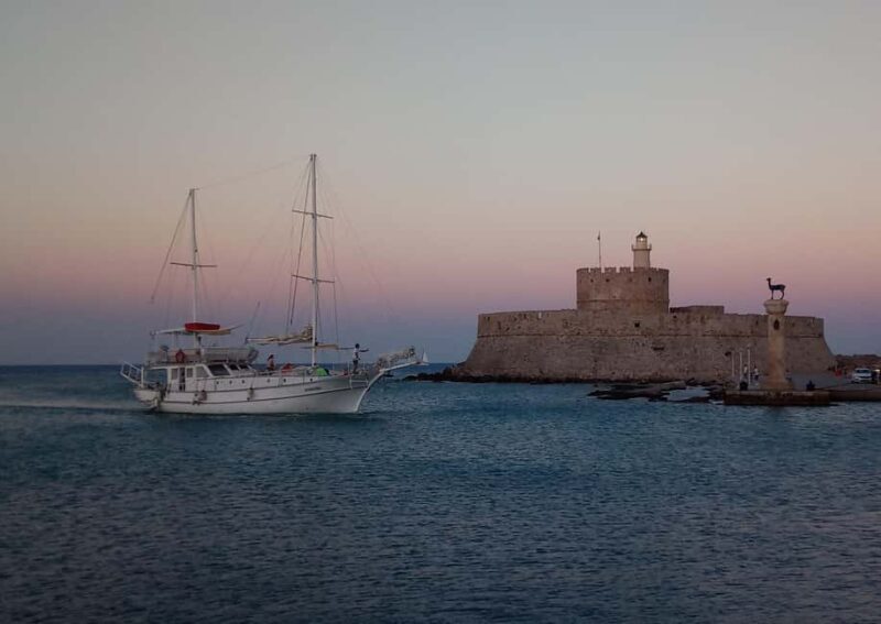 Rhodes: Sunset Cruise with Open Bar, Dinner, & Live Music - The Scenic Journey & Sunset Views