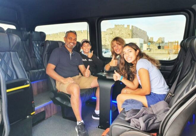 Rhodes Town and Lindos: Private Minibus Tour - Kallithea Springs