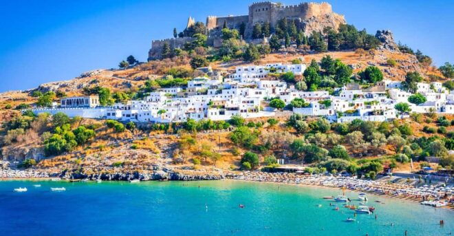 Rhodes Town Area: Lindos Roundtrip Transfer With Free Time - Itinerary Highlights