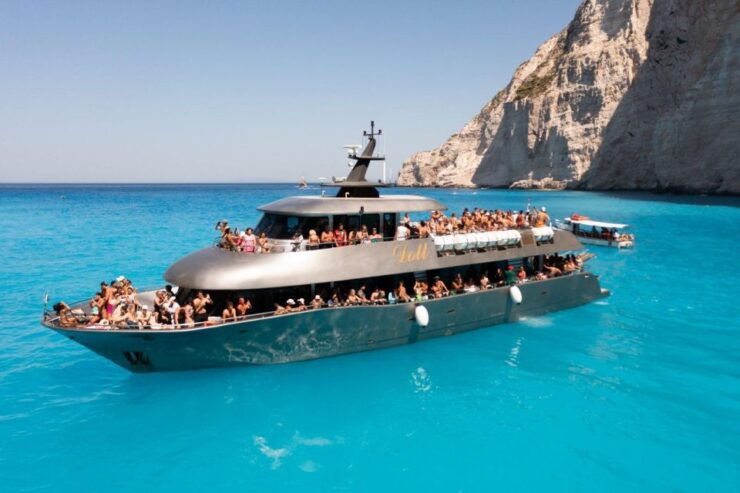 Rhodes Town: Cruise to Lindos With Full Hour Swimming Stops - Activity Description