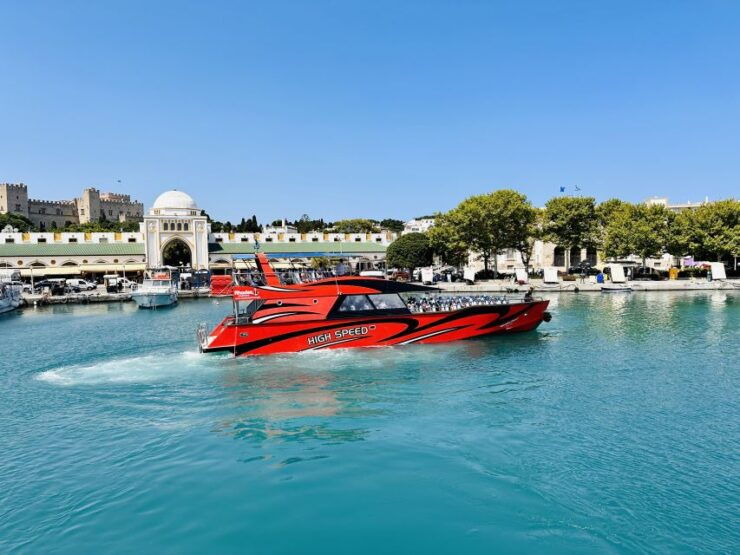 Rhodes Town: High-Speed Boat Trip to Lindos - Booking Details and Flexibility
