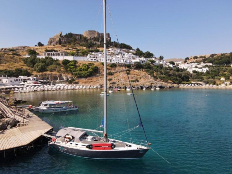 Rhodes Town: Private Sailing Cruise With Swim Stops & Meal - Highlights of the Rhodes Coastline