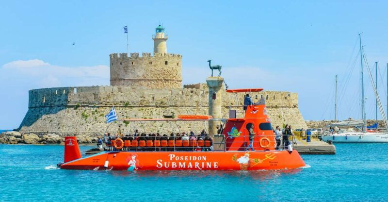 Rhodes Town: Submarine Cruise with Underwater Views - Good To Know