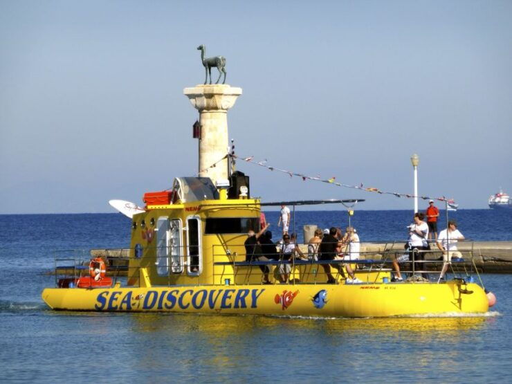 Rhodes Town: Yellow Submarine Cruise With Underwater Views - Activity Details