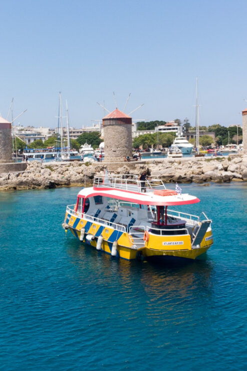 Rhodes Town:Atlantis Blue Submarine New Project - Good To Know