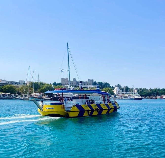 Rhodes Town:Atlantis Blue Submarine New Project - Tour Experience and Highlights