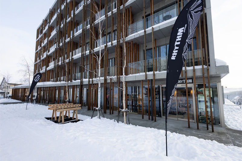 Rhythm Japan Furano Ski/Snowboard Gear & Wear Rental - Furano powder, with gear close at hand