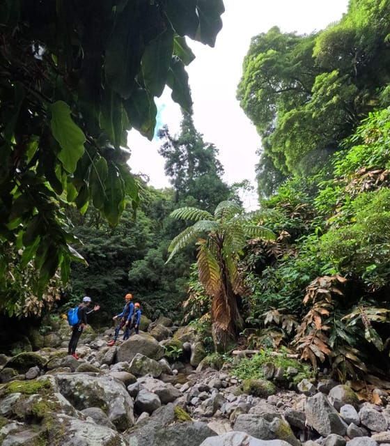 Ribeira Dos Caldeirões: Guided Canyoning Tour With Gear - Safety Measures and Equipment