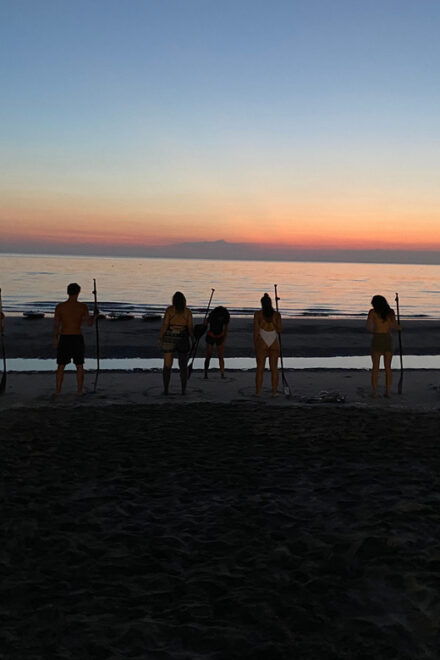 Riccione: Sunrise SUP Tour - Tour Itinerary