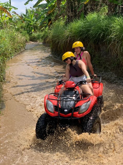 Rice Terraces ,Ubud Adventure Gorila Face ATV & Ravting - Tropical Forest Exploration