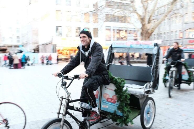 Rickshaw Glühwein Ride - Tour Highlights: Explore Colognes Famous Sights and Enjoy the Unique Experience of a Rickshaw Ride