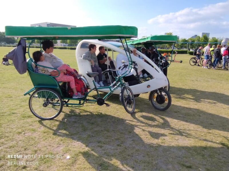 Rickshaw private driver, shared Guide Berlin Highlights - Detailed Breakdown of the Itinerary