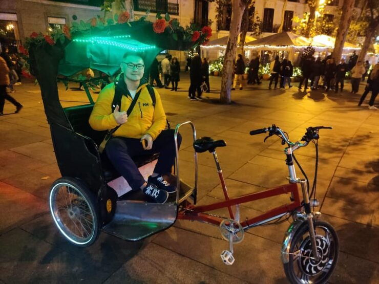 Rickshaw Tour Madrid Royal Palace - Itinerary Highlights