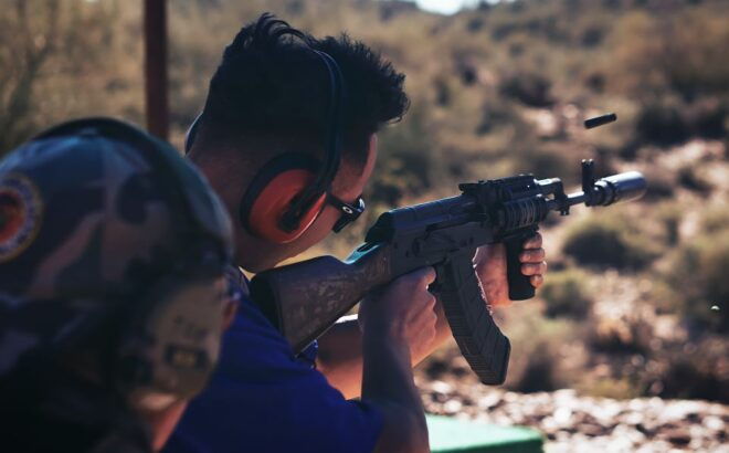 Ride and Shoot Combo With ATV or UTV - Breathtaking Views of the Sonoran Desert