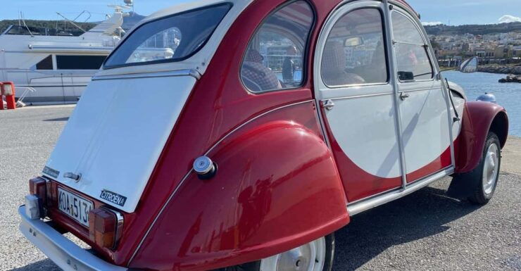 Ride With a Citroen 2CV Dolly 1989 Red-White for 12 Hours - Booking Process