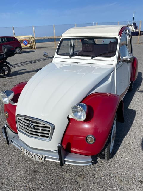 Ride With a Citroen 2CV Dolly 1989 Red-White for 12 Hours - Additional Services