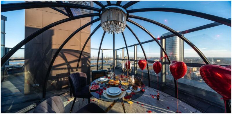 Riga: 23rd Floor Igloo Dome Rental - A Closer Look at the Riga 23rd Floor Igloo Experience