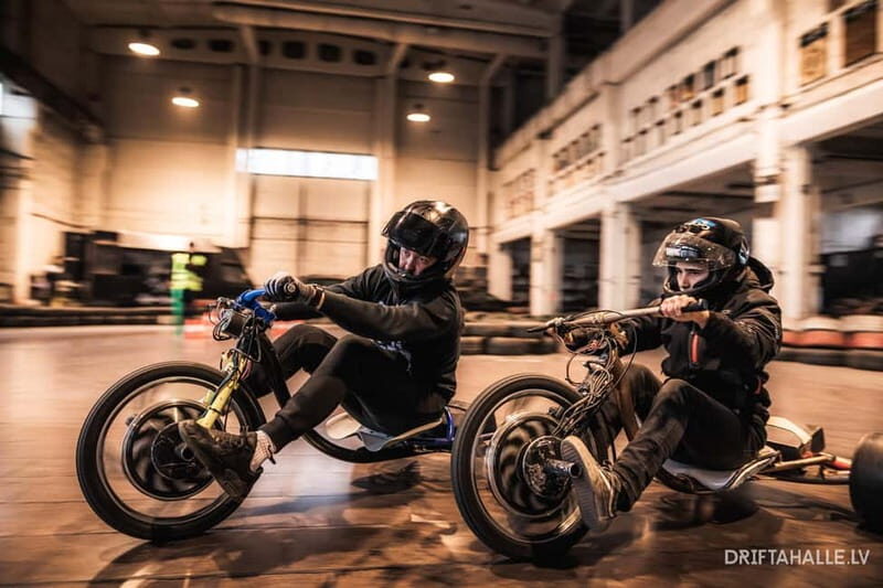 Riga | Drifta Halle: Extreme 20 minute ride on a drift trike - Good To Know