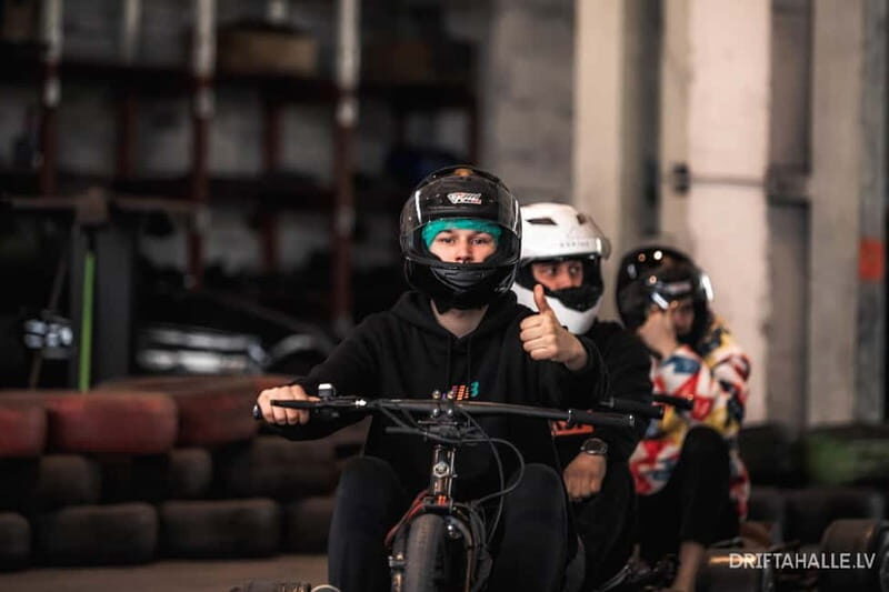 Riga | Drifta Halle: Extreme 20 minute ride on a drift trike - What to Expect at Drifta Halle