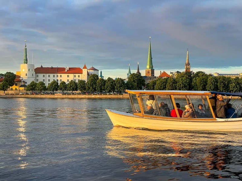 Riga: Riga Canal and Daugava River Sunset Boat Cruise - Why This Cruise Stands Out