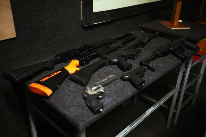 Riga: Shooting Range Experience in Abandoned Bunker - Inside the Abandoned Soviet Bunker