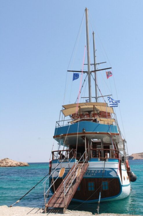 Rina Cave & Ano Koufonissi Cruise + BBQ by Mikros Kosmos - Trip Details