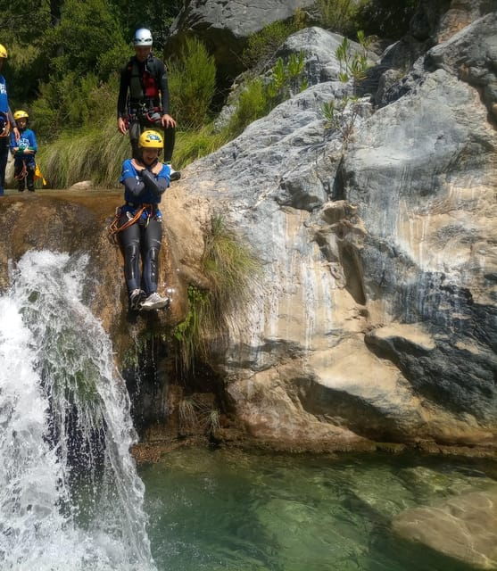 Río Verde, Otivar, Granada: Canyoning, Crystal Clear Waters, Jumps, and Rappel - Exploring the Crystal Clear Waters