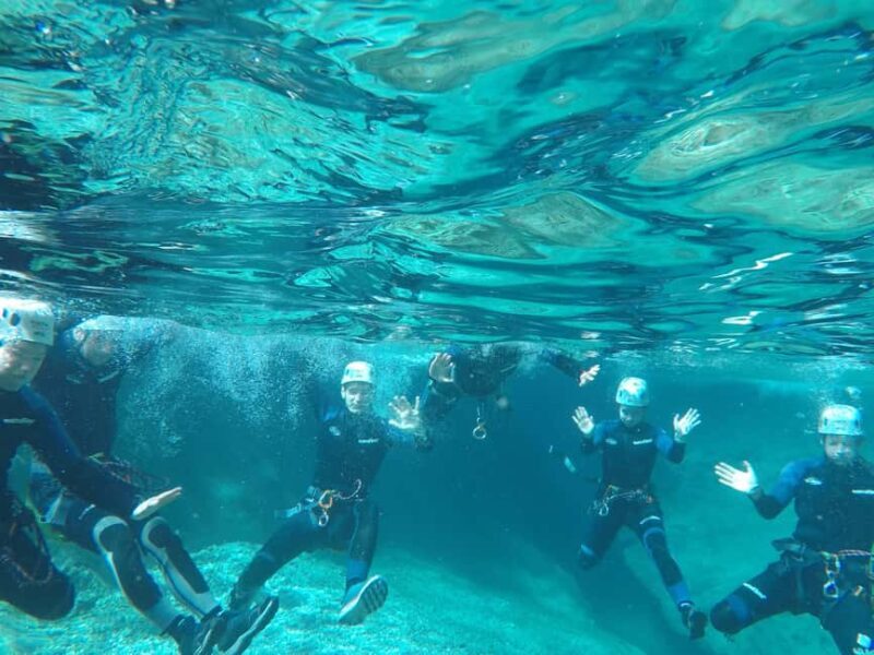 Río Verde, Otivar, Granada: canyoning, crystal clear waters, jumps, and rappelling. - Good To Know
