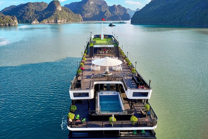 RITA CRUISE - BEST LUXURY 5 STAR CRUISE in HALONG BAY From HANOI - Meeting Points