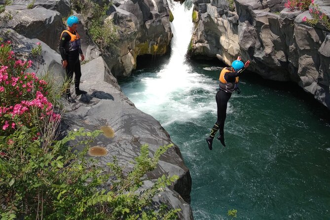 River Jumping Alcantara Gorge - Safety Guidelines