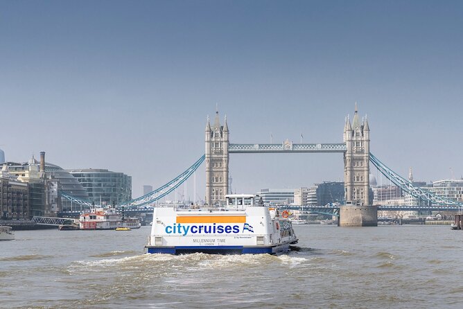River Thames One-Way Sightseeing Cruise - Inclusions